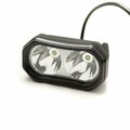 Racesport Lt LED LIGHTS 10 Watt LED; Black Housing; White Light; CREE LED; Spot Beam Pattern; Permanent Mount RS10WMP-S